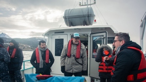 Arque&oacute;logos del CONICET desarrollan experiencias de turismo cient&iacute;fico en Ushuaia
